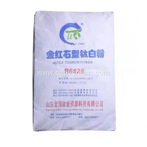 Inorganic Pigment White Powder Titanium Dioxide R6628 TiO2